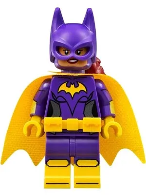 LEGO® Minifigure Super Heroes sh0305 Batgirl (Medium Nougat) Minifigure Yellow C