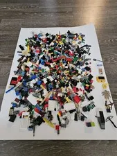 LEGO Bulk Lot  Mixed Bricks Pieces Minifigures Minecraft Star Wars City Town