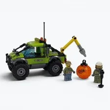 Lego 60121 City Volcano Exploration Truck 2016 Complete Retired Pickup Pre-owned