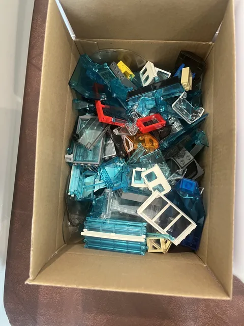 Lego bulk Glass 9x6x4