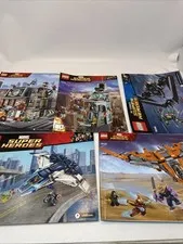 LEGO Super Heroes Instruction Manuals - Lot of 23 - No Bricks