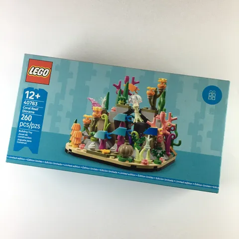 NEW SEALED Lego 40783 Coral Reef Diorama 260 pcs 2025 Limited Edition Retired