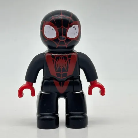 LEGO Duplo Marvel Miles Morales Spider-Man Figure Spidey Amazing Friends Black