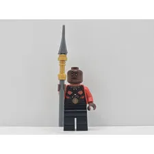 LEGO Marvel Super Heroes Okoye Minifigure sh0847 Spear New Authentic