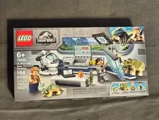 LEGO JURASSIC WORLD -- DR. WU'S LAB BABY DINOSAURS BREAKOUT BRAND NEW SET 75939