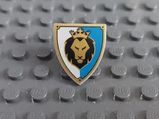 Lego 70404 - Triangular Shield with Lion - Used