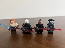 LEGO Star Wars 75336 Inquisitor Transport Scythe ALL FIGURES MINT Obi Wan
