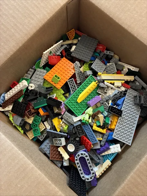 LEGO Bulk Building Parts Mixed Sets Lot 12 LBS Random Pieces Building Blocks