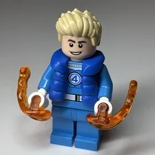 LEGO Human Torch Minifigure 76316 Marvel Fantastic 4 Four Johnny Storm sh1052
