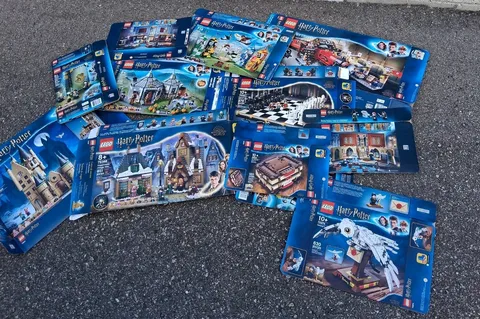 12 Empty Lego Boxes Harry Potter No Legos Just Boxes
