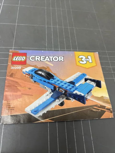 VINTAGE TOY LEGO MANUAL INSTRUCTIONS BOOKLET ART CREATOR 31099