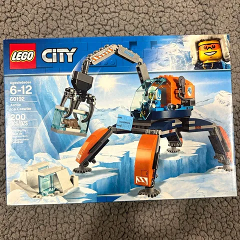 LEGO City 60192 Arctic Ice Crawler Set 200 pcs Ages 6-12 Box Retired