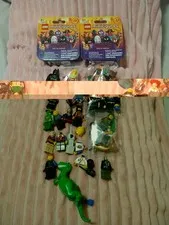 LEGO Minifigure Lot - Plastic Minifigures Collectible Figures (As Pictured)