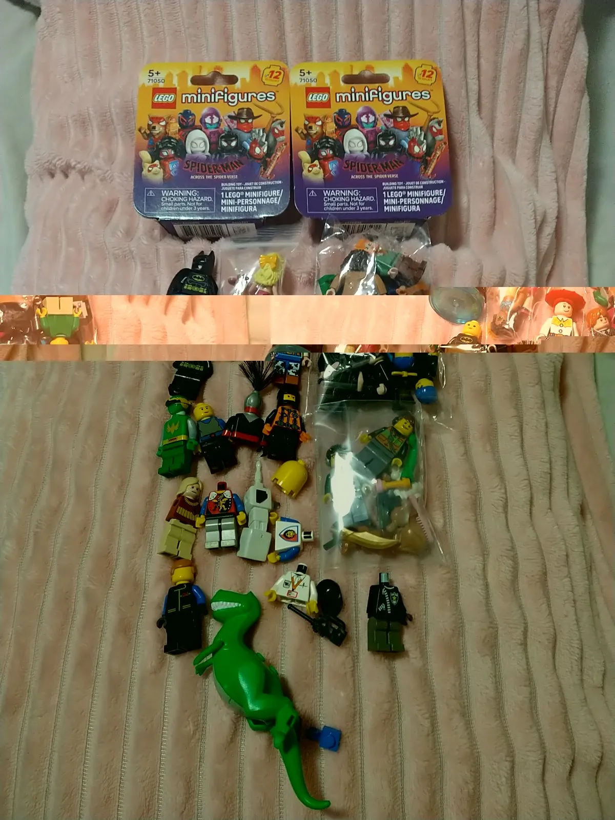 LEGO Minifigure Lot - Plastic Minifigures Collectible Figures (As Pictured)