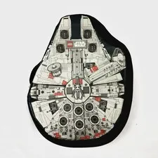 LEGO STAR WARS MILLENNIUM FALCON ZIPPERED STORAGE BAG MINI FIGURE CARRYING CASE