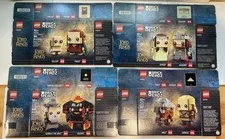 4x LEGO Lord of the Rings Brickheadz - EMPTY BOXES ONLY - 40630, 40631, 40632, +