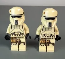 Lego Scarif Stormtrooper Minifigure Shoretrooper Star Wars sw0815 Set of 2 read 