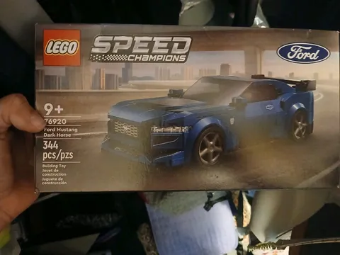 LEGO Speed Champions 76920 Ford Mustang Dark Horse Sports Car 344pc Set 9+