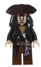 LEGO Pirates of the Caribbean Jack Sparrow 4195 Retired Queen Anne's Revenge