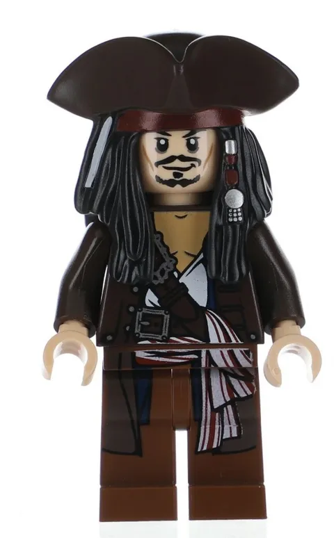 LEGO Pirates of the Caribbean Jack Sparrow 4195 Retired Queen Anne's Revenge