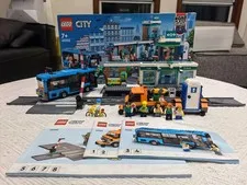LEGO 60335 City Train Station 907 pcs -丨With Instruction丨No box！