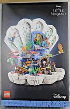 LEGO Disney 43225 - The Little Mermaid Royal Clamshell -BNIB (Retired 2024)