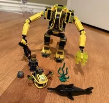LEGO Alpha Team AT Aquatic Mech 4789 - Has All Pieces - Needs Rubber Band