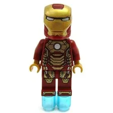 LEGO Super Heroes Iron Man Mark 42 Armor Minifigure sh0065 From Set 76006 New
