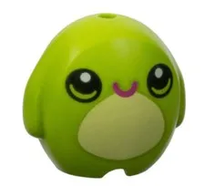 Lego Plush Toy Green Frog - Plushie Minifigure Pillow Accessories