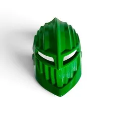 LEGO 47470 Green Rascus Large Figure Visor Knights Kingdom II Castle Part