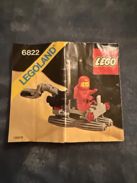 Lego Space Digger (6822) Instruction Booklet Only
