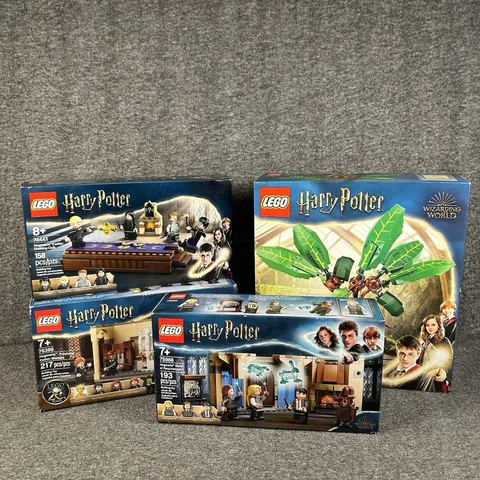 LEGO Harry Potter Bundle 4 Set Lot Sealed 75966 76386 76433 76441 NIB