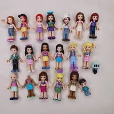 Lego Friends Bulk Lot 18 Minifigures Girls Boys