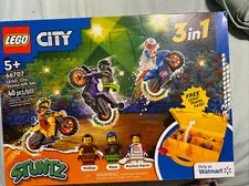 Lego City Stuntz Gift Set 3 in 1 With Free Lego Travel Case 66707 Building Toy