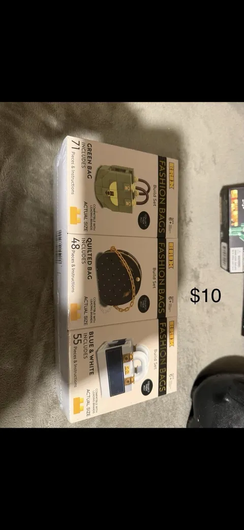 Purse Legos Lot of 3 Bags