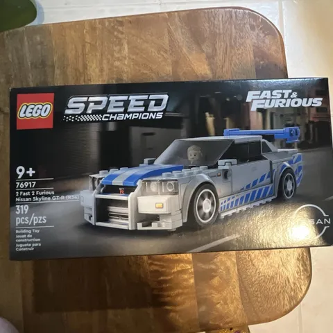 LEGO Speed Champions 2 Fast 2 Furious Nissan Skyline GT-R 76917 319 pcs 9+