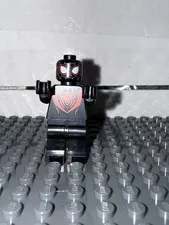 Lego Sh1099 - Spider-Man (Miles Morales) - Dark Bluish Gray Webbing on Head, Bla