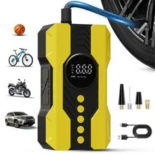 Kalyoosen Tire Inflator Portable Air Compressor 4X Faster Portable Tire