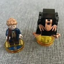 Lego Dimensions Fantastic Beast Newt Scamander & Niffler Minifigure