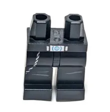 Lego - Minifigure Legs - Black, Belt, Chain