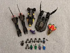 Lego Batman 2006-2008 Lot  (7779, 7780, 7782, 7783, 7785)