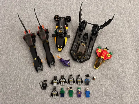 Lego Batman 2006-2008 Lot  (7779, 7780, 7782, 7783, 7785)