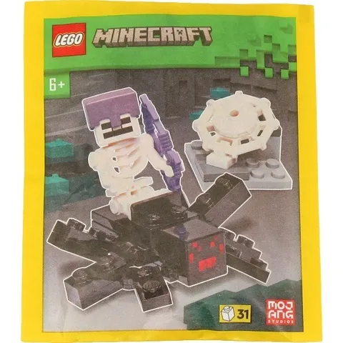 Lego Minecraft Spider Jockey paper bag 662307