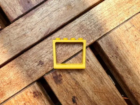 LEGO Fabuland Window Squared Small ref fabai1 - x652 / Set 3629 3634 3635