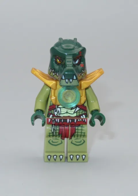LEGO Cragger crocodile armor minifigure Legends of Chima 70126