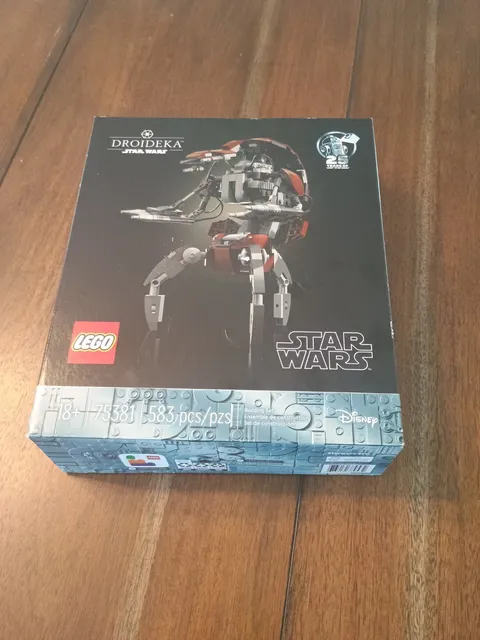 LEGO Star Wars: Droideka (75381) Anniversary Brand New Open Box