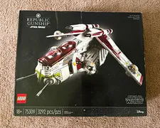LEGO Star Wars UCS Republic Gunship 75309 Complete Set 3292 pcs Ages 18+