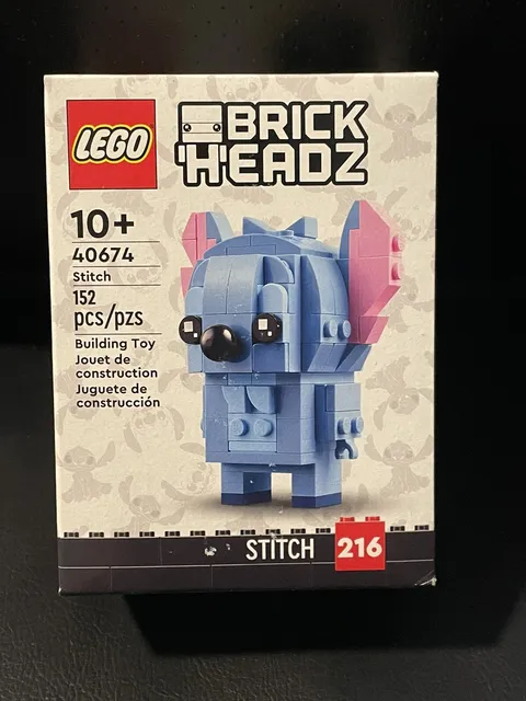 NEW SEALED Lego Brickheadz Stitch from Lilo & Stitch Set #40674