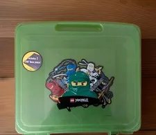 LEGO Ninjago Green Storage Carry Case With Base Plate