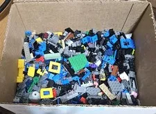 LEGO Miscellaneous 6 Lb. Lot Minifigures Bricks Plates Wheels Wings Technic